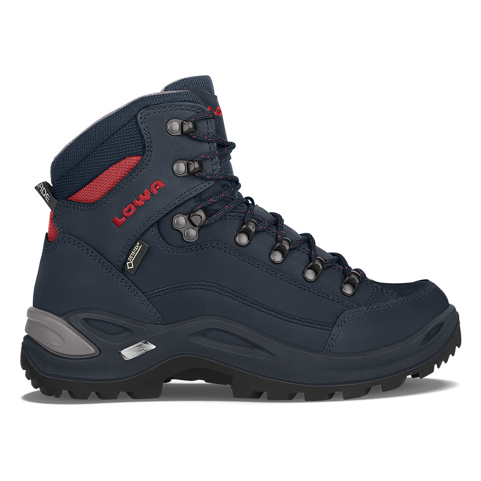 Scarponi Montagna Donna Lowa Renegade GTX Mid Blu Marino CESTMJ-612